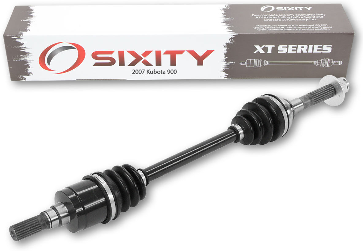 Sixity 2007 Kubota 900 4X4 Front Left XT ATV Axle - RTV900W6SE