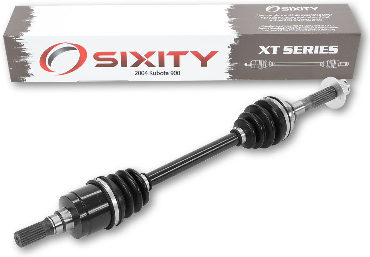 Sixity 2004 Kubota 900 4X4 Front Left XT ATV Axle - RTV900T