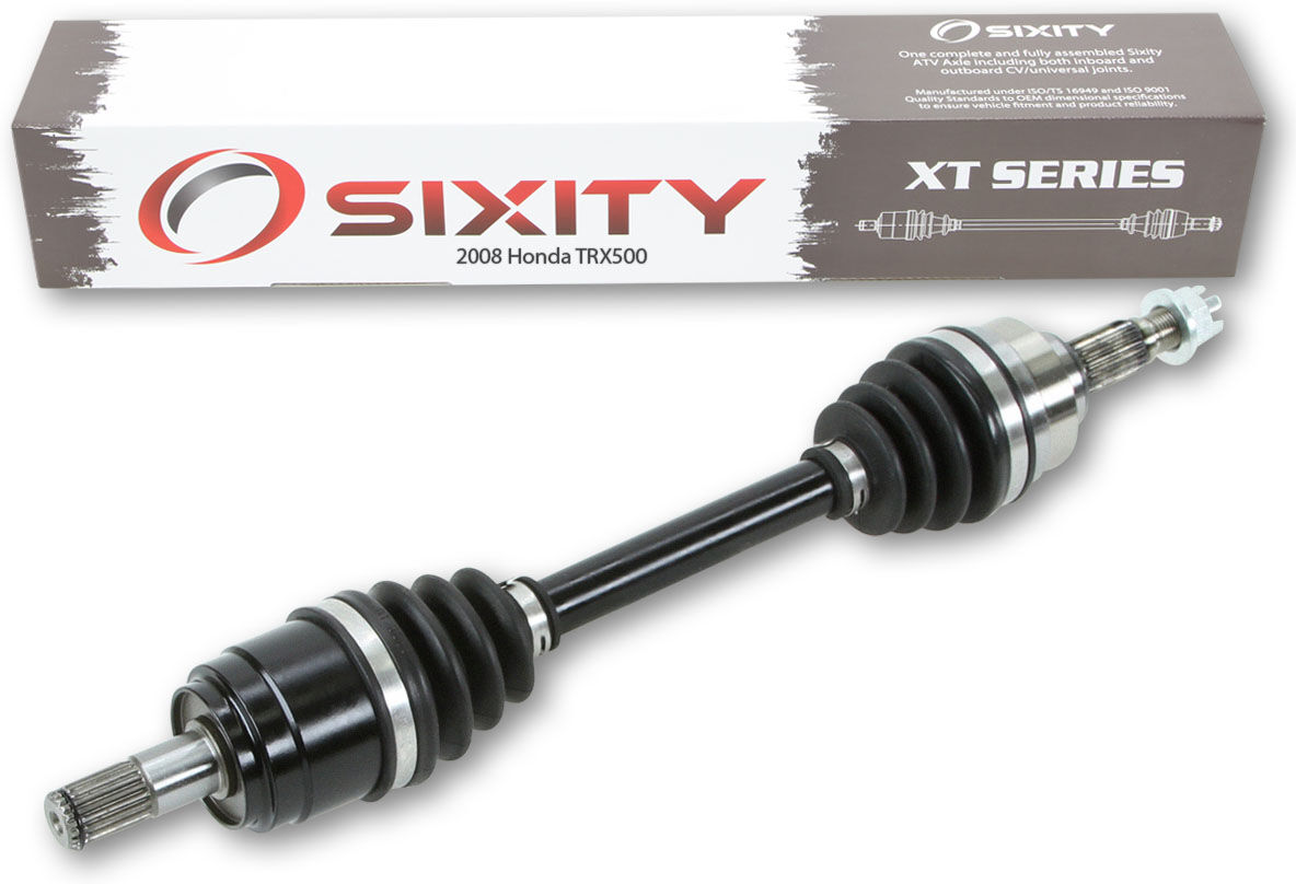 Sixity 2008 Honda TRX500 4X4 Front Left XT ATV Axle - FE A