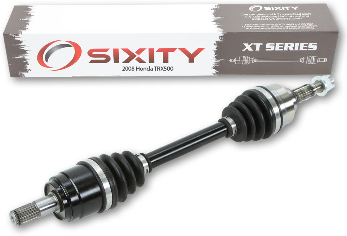 Sixity 2008 Honda TRX500 4X4 Front Left XT ATV Axle - FPM 2A