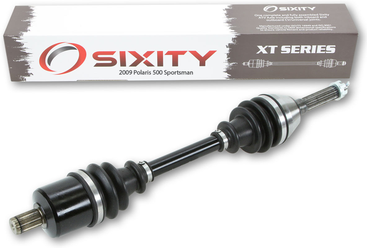 Sixity 2009 Polaris 500 Sportsman 4X4 Front Left XT ATV Axle - A09MN50E Tractor