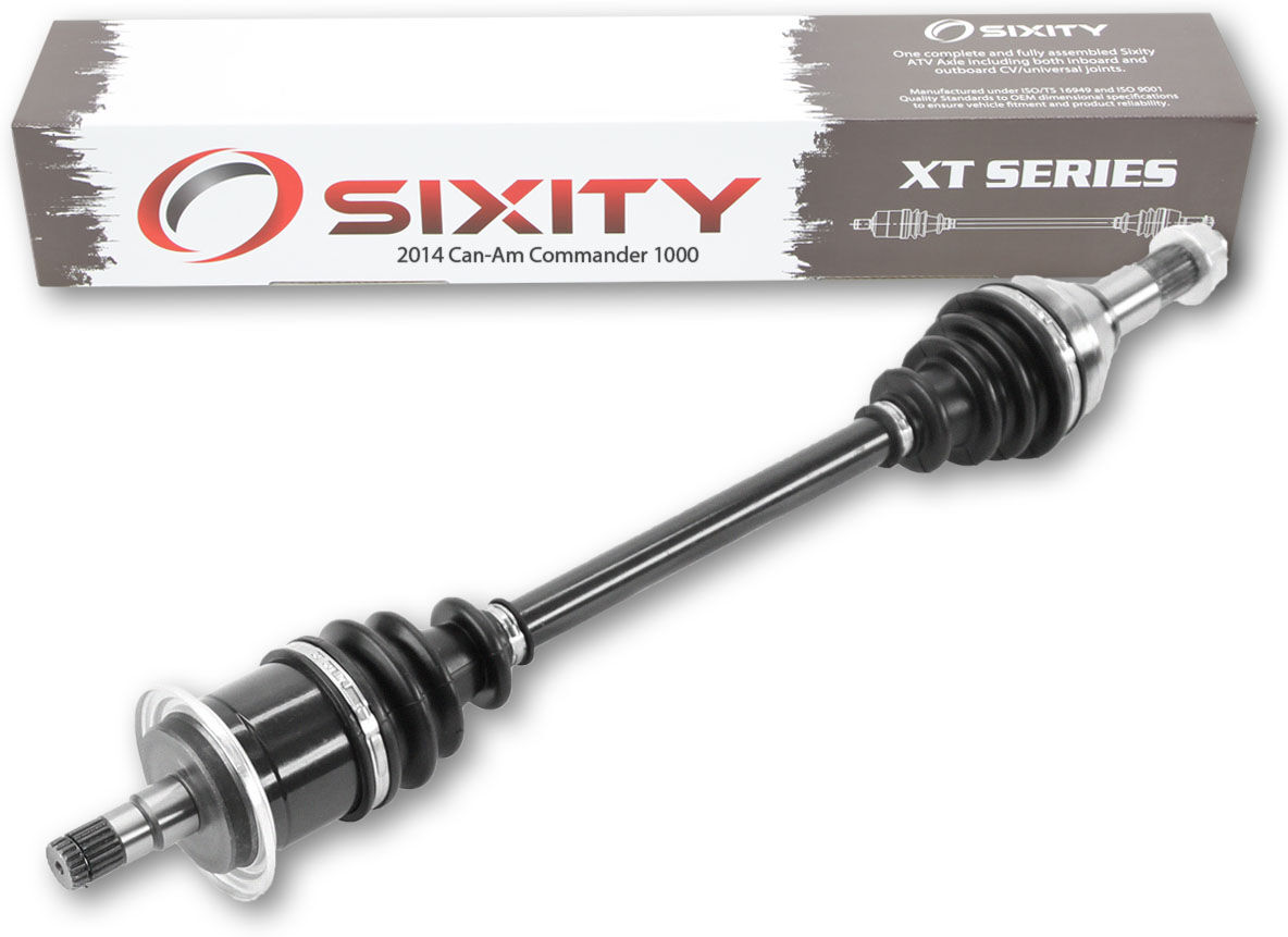 Sixity 2014 Can Am Commander 1000 4X4 Front Left XT ATV Axle - STD DPS XT XT-P