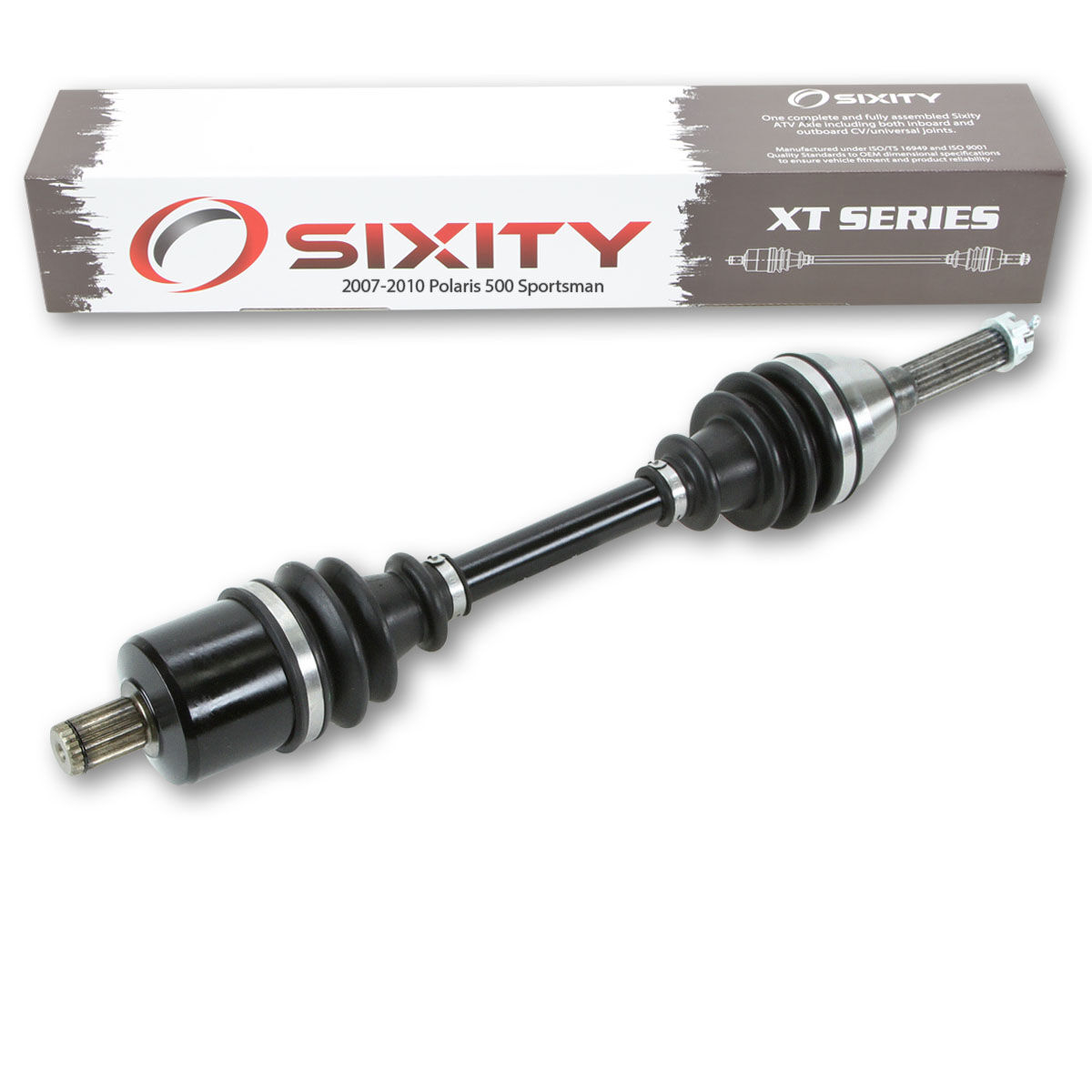 Sixity 2010 Polaris 500 Sportsman 4X4 Front Right XT ATV Axle - A10MN50ET Tractor