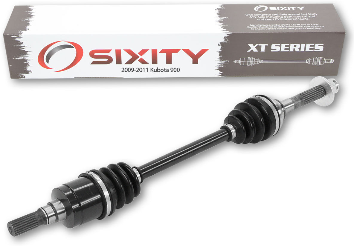 Sixity 2009-2011 Kubota 900 4X4 Front Right XT ATV Axle - RTV900R9 Early Model