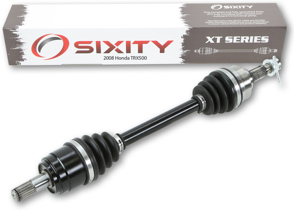 Sixity 2008 Honda TRX500 4X4 Front Right XT ATV Axle - FPE 2A