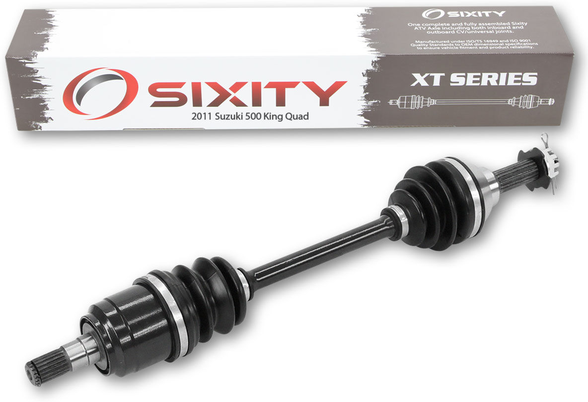 Sixity 2011 Suzuki 500 King Quad 4X4 Front Right XT ATV Axle - LT-A500XP