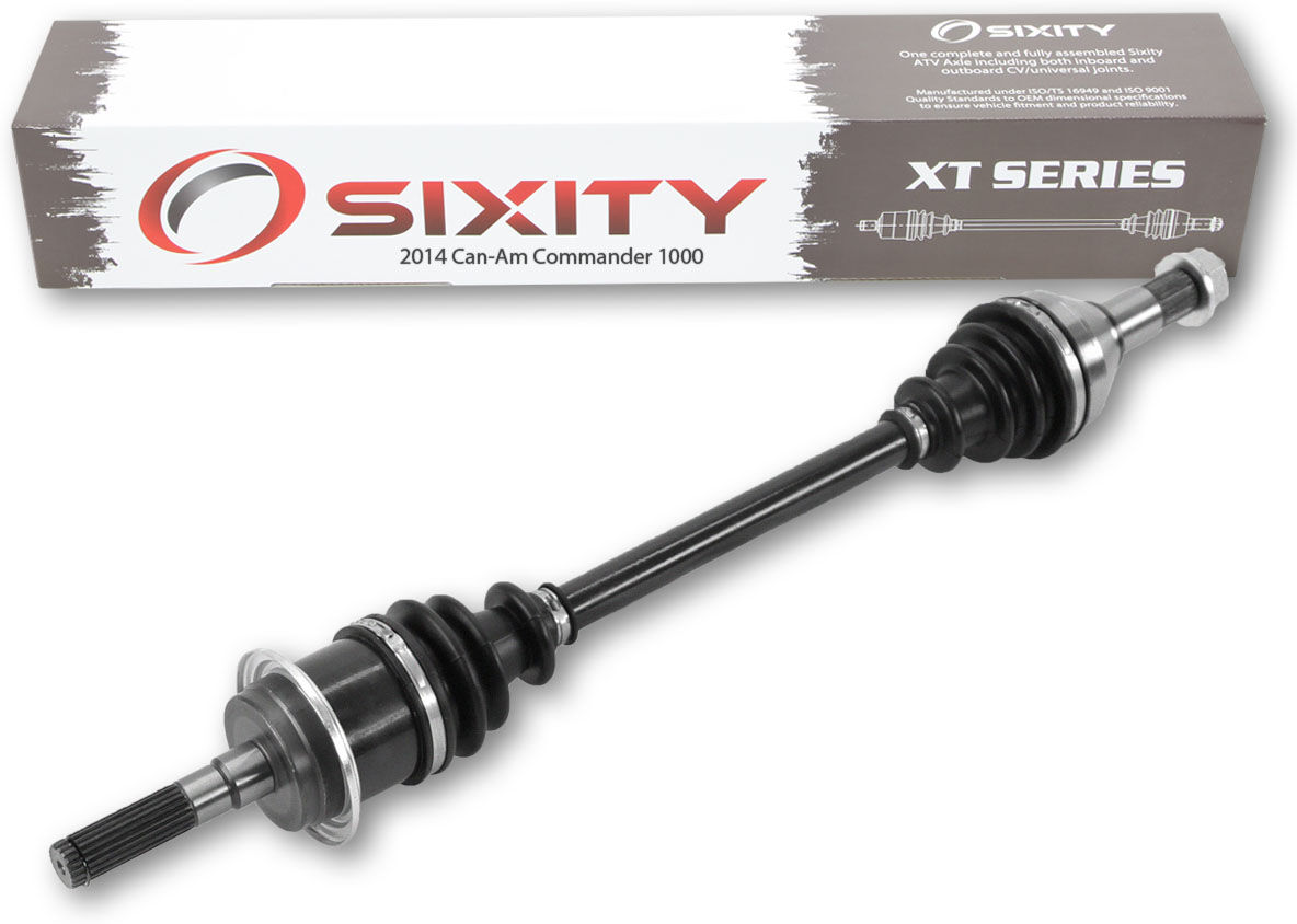 Sixity 2014 Can Am Commander 1000 4X4 Front Right XT ATV Axle - LTD