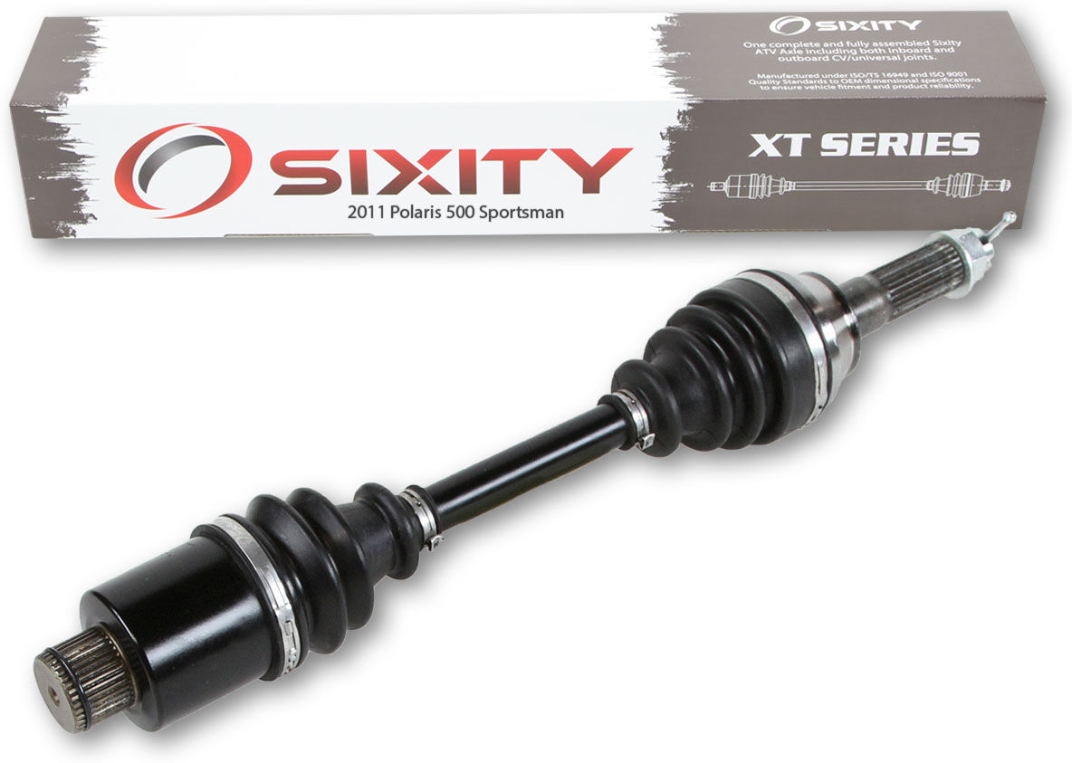 Sixity 2011 Polaris 500 Sportsman 4X4 Rear Left XT ATV Axle - Tractor A11MN50ET