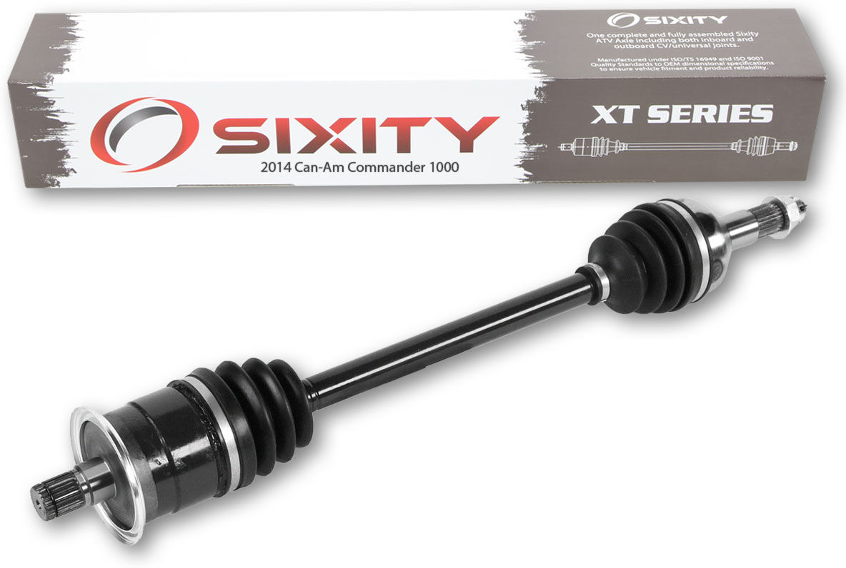 Sixity 2014 Can Am Commander 1000 4X4 Rear Right XT ATV Axle - MAX 1000 DPS XT