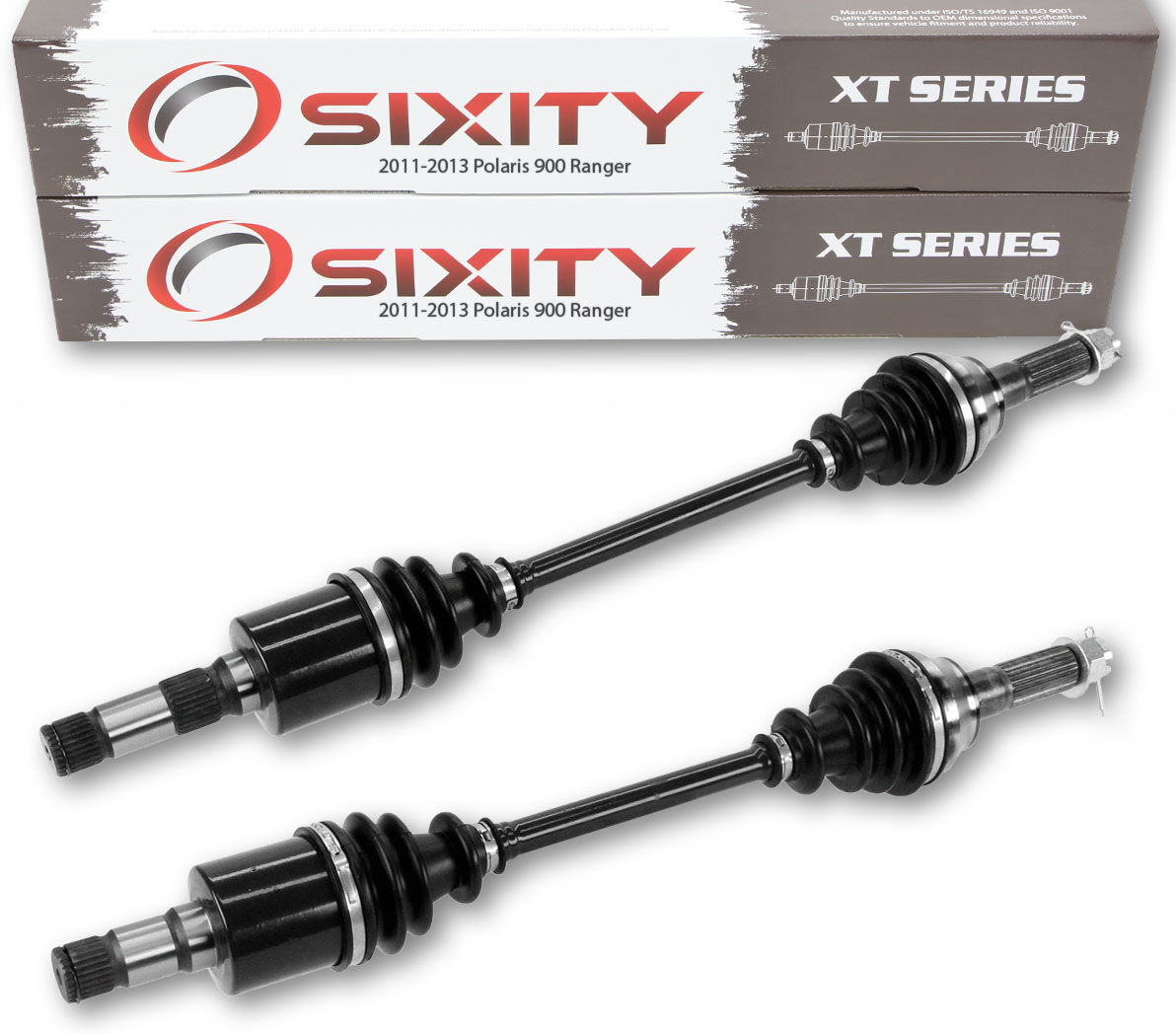 Sixity 2013 Polaris 900 Ranger 4X4 Rear Left Right XT ATV Axles - Pair R13TH90DG Diesel