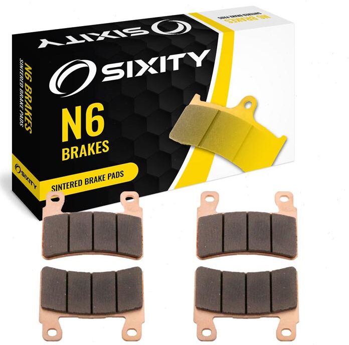 Sixity Front Sintered Brake Pads 2009-2010 Harley Davidson XR1200