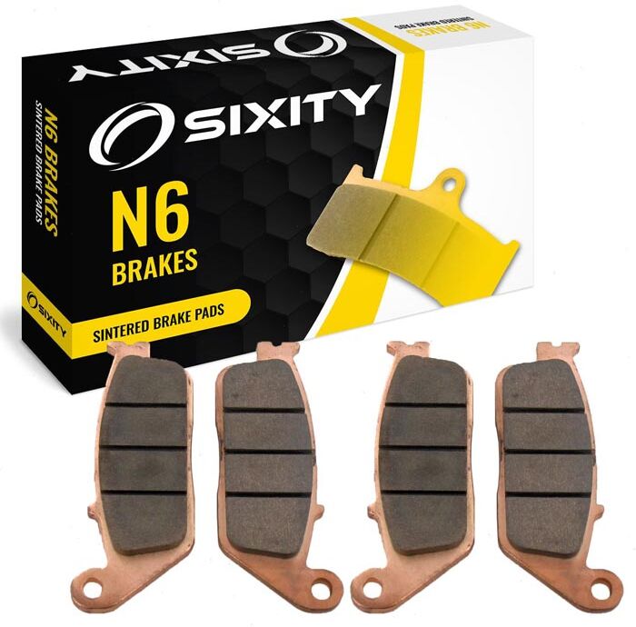 Sixity Front Sintered Brake Pads 1989-1990 Honda PC800 Pacific Coast