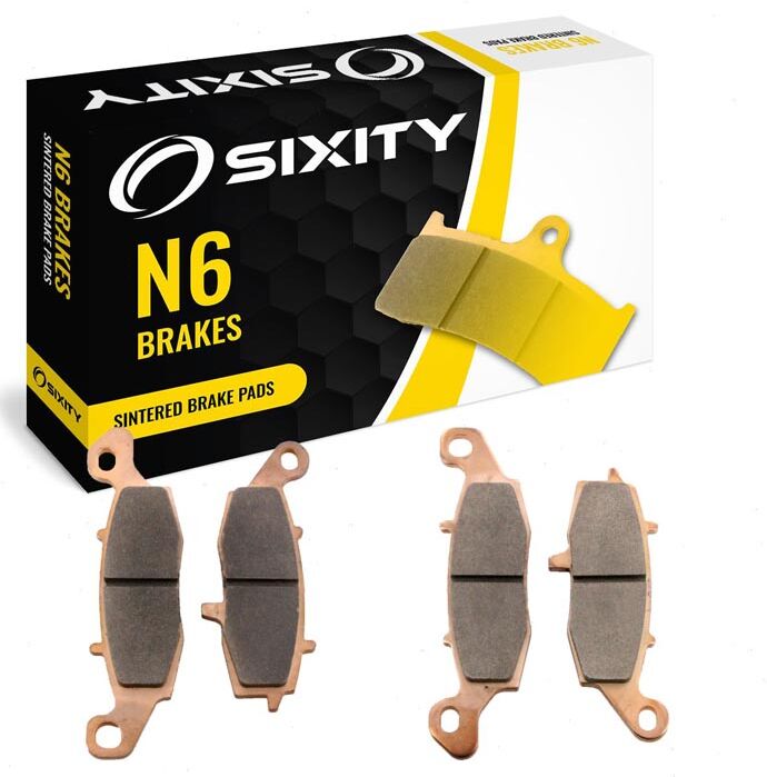 Sixity Front Sintered Brake Pads 2012-2015 Kawasaki EX650 Ninja 650 ECF