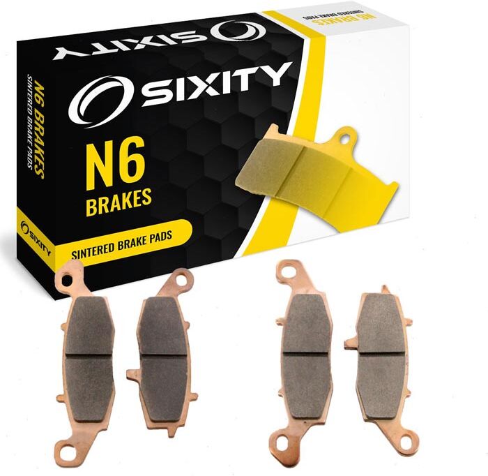 Sixity Front Sintered Brake Pads 2009-2013 Kawasaki VN1700 Vulcan 1700 Nomad