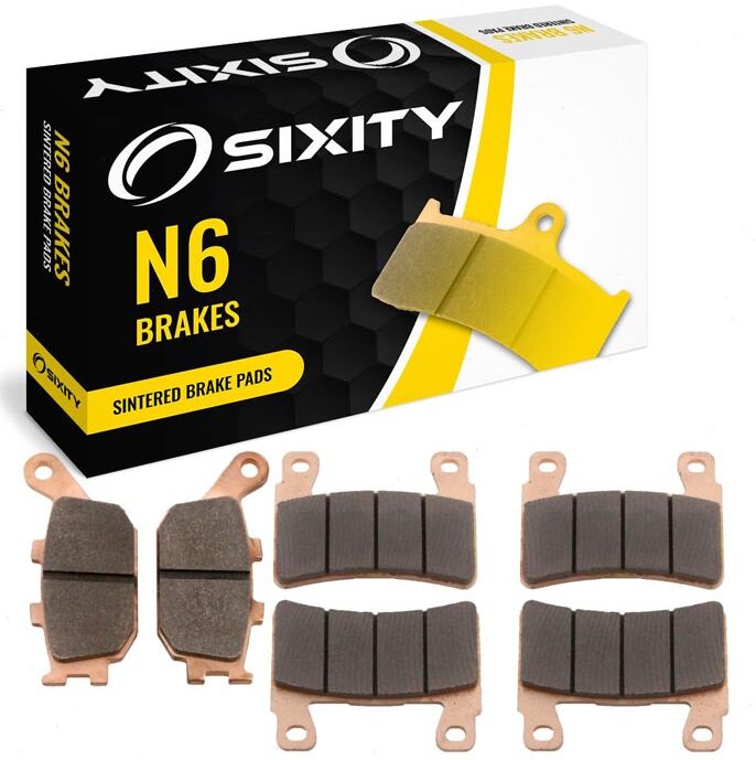 Sixity Front + Rear Sintered Brake Pads 2000-2001 Honda CBR929RR