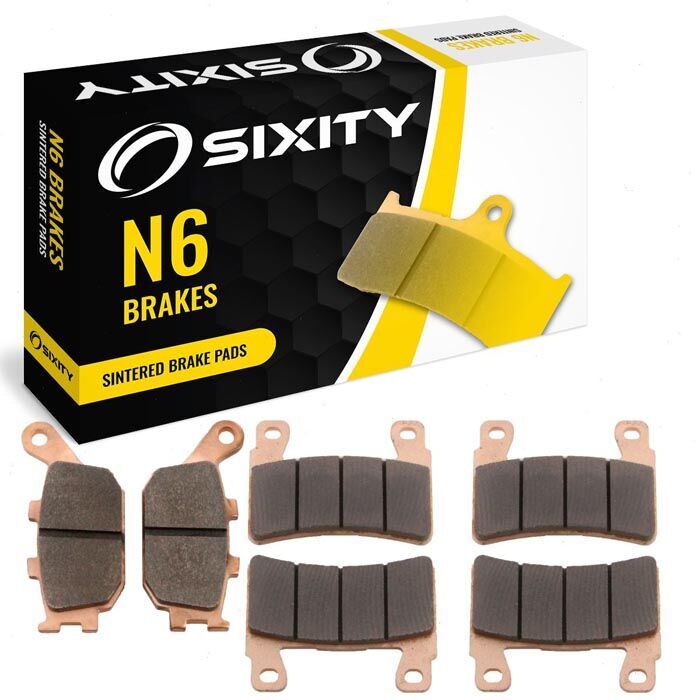 Sixity Front + Rear Sintered Brake Pads 2002-2003 Honda CBR954RR