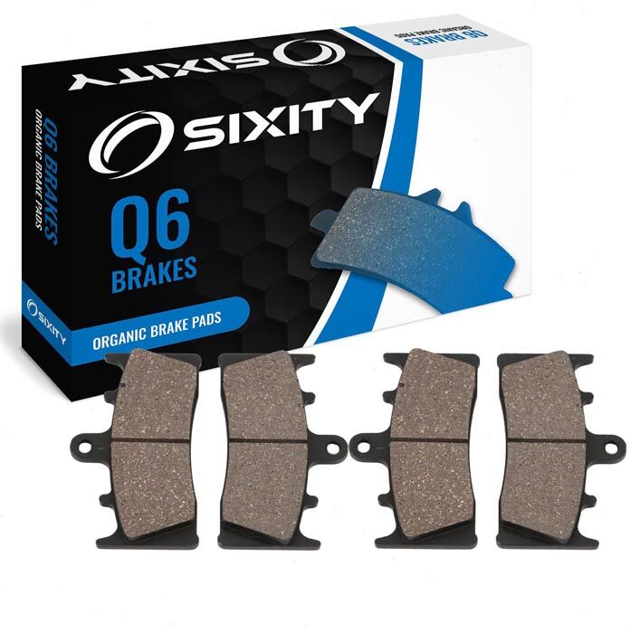 Sixity Front Organic Brake Pads 1996-2003 Kawasaki ZX750 Ninja ZX-7R P1