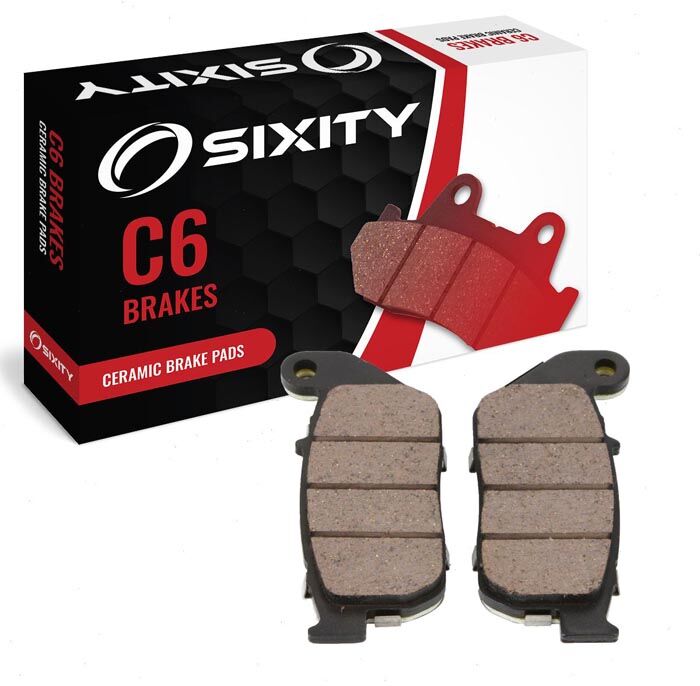 Sixity Front Ceramic Brake Pads 2004-2008 Harley Davidson XL883 Sportster