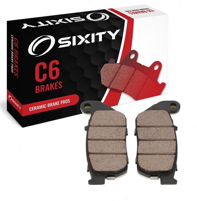 Sixity Front Ceramic Brake Pads 2009-2010 Harley Davidson XL883N Iron 883