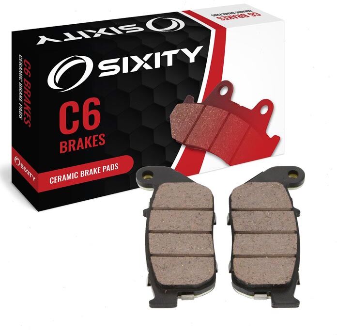 Sixity Front Ceramic Brake Pads 2007-2011 Harley Davidson XL1200L Sportster 1200 Low