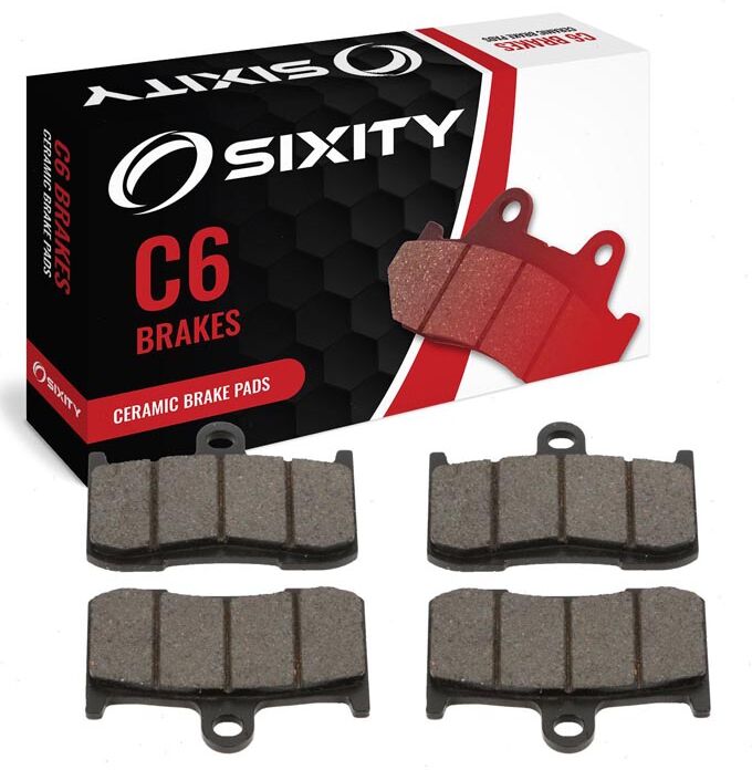 Sixity Front Ceramic Brake Pads 2014-2015 Indian Chief Vintage Nissin