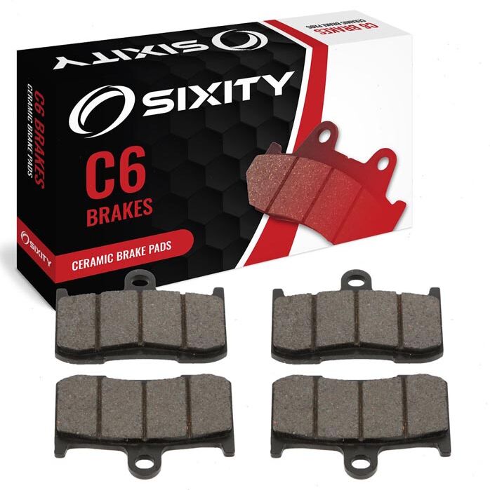 Sixity Front Ceramic Brake Pads 2014-2015 Indian Chieftain Nissin