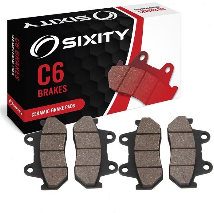 Sixity Front Ceramic Brake Pads 1984 Honda VF700C Magna