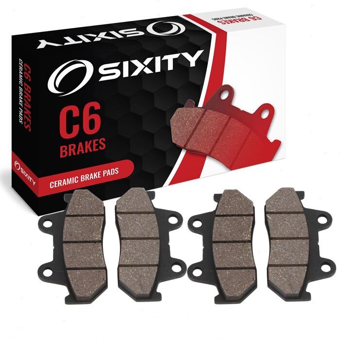 Sixity Front Ceramic Brake Pads 1982-1983 Honda VF750C V45 Magna