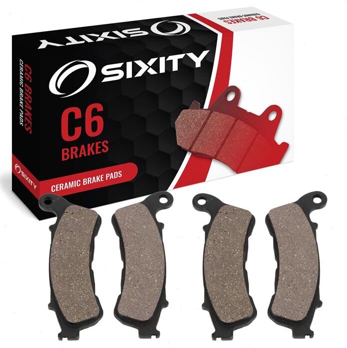 Sixity Front Ceramic Brake Pads 2014 Honda CTX1300D Deluxe ABS