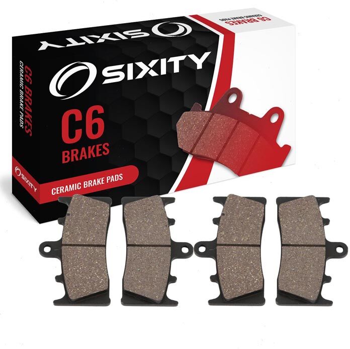 Sixity Front Ceramic Brake Pads 1994-1995 Suzuki GSX-R750 WR WS