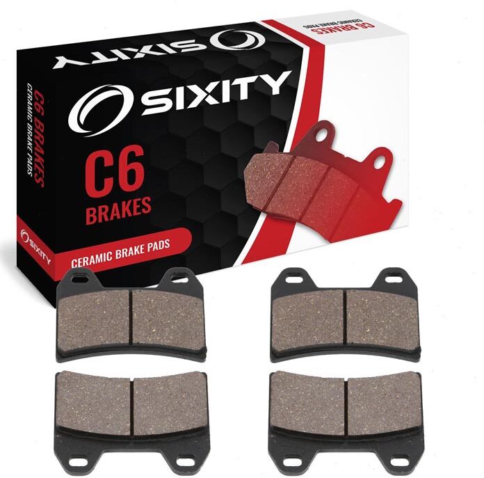 Sixity Front Ceramic Brake Pads 2012-2013 Ducati Monster 1100 EVO ABS