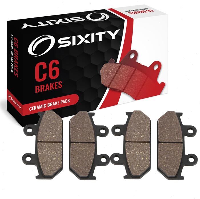 Sixity Front Ceramic Brake Pads 1988-1989 Honda RS250