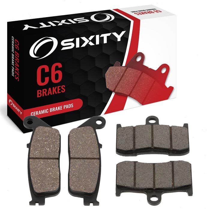 Sixity Front + Rear Ceramic Brake Pads 2014-2015 Indian Chief Classic