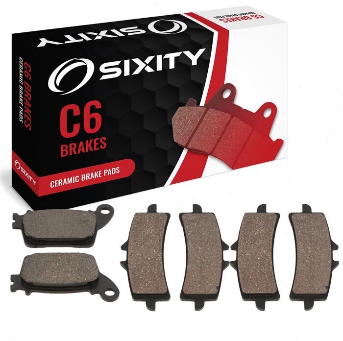 Sixity Front + Rear Ceramic Brake Pads 2016 Suzuki GSX-S1000 L5