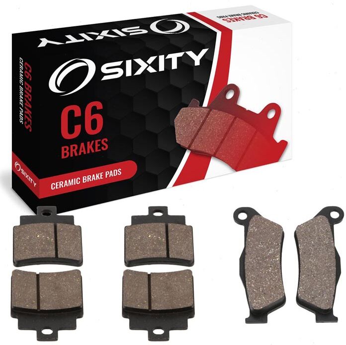 Sixity Front + Rear Ceramic Brake Pads 2006 BMW R850 RT