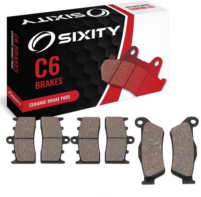 Sixity Front + Rear Ceramic Brake Pads 2002 BMW R1100S ABS