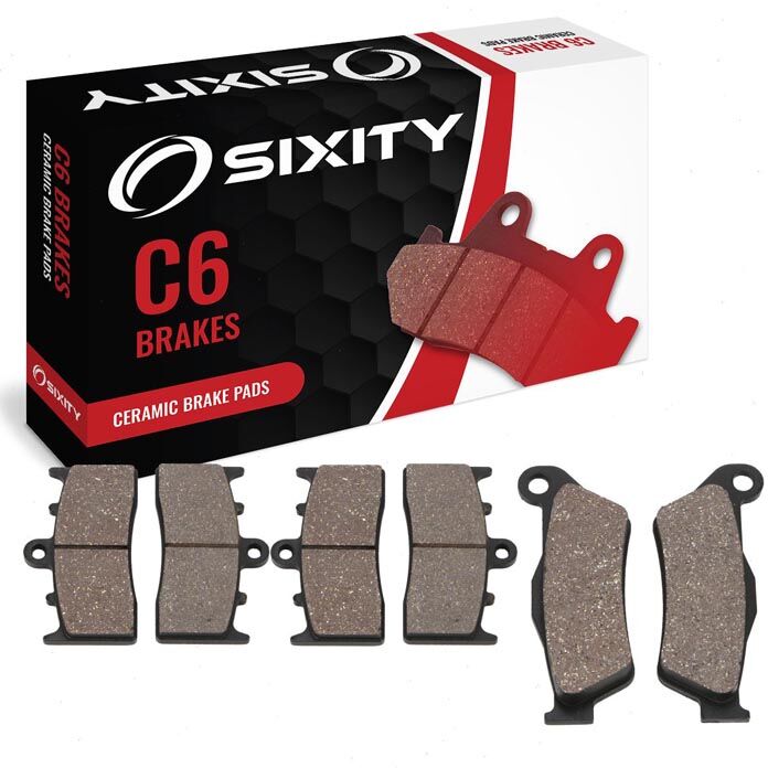 Sixity Front + Rear Ceramic Brake Pads 2001-2006 BMW R1150R