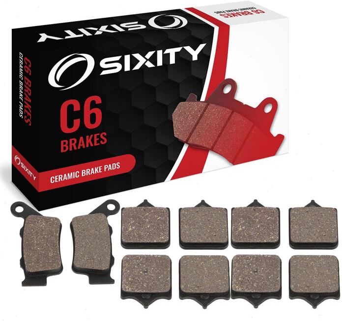 Sixity Front + Rear Ceramic Brake Pads 2010-2014 BMW S1000RR