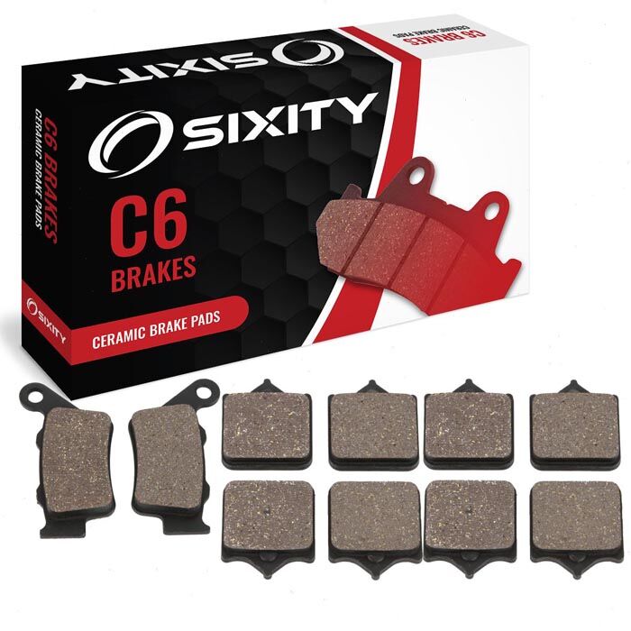 Sixity Front + Rear Ceramic Brake Pads 2015 BMW S1000RR