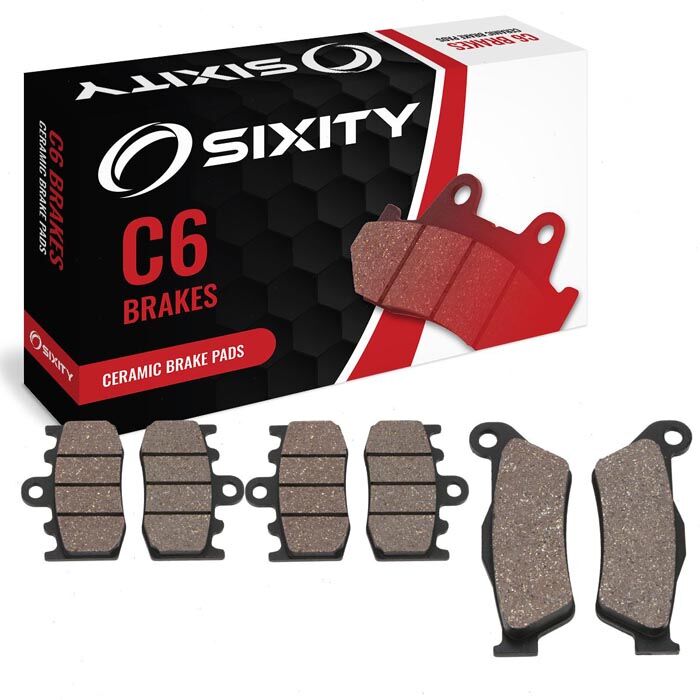Sixity Front + Rear Ceramic Brake Pads 2006-2013 BMW R1200GS Adventure M