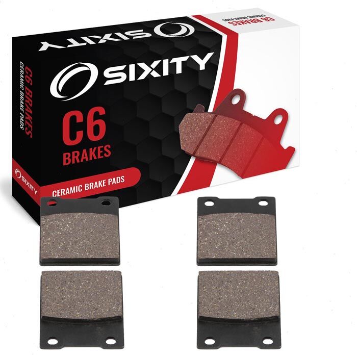 Sixity Ceramic Brake Pads FA63 FA63 Front + Rear Replacement Kit