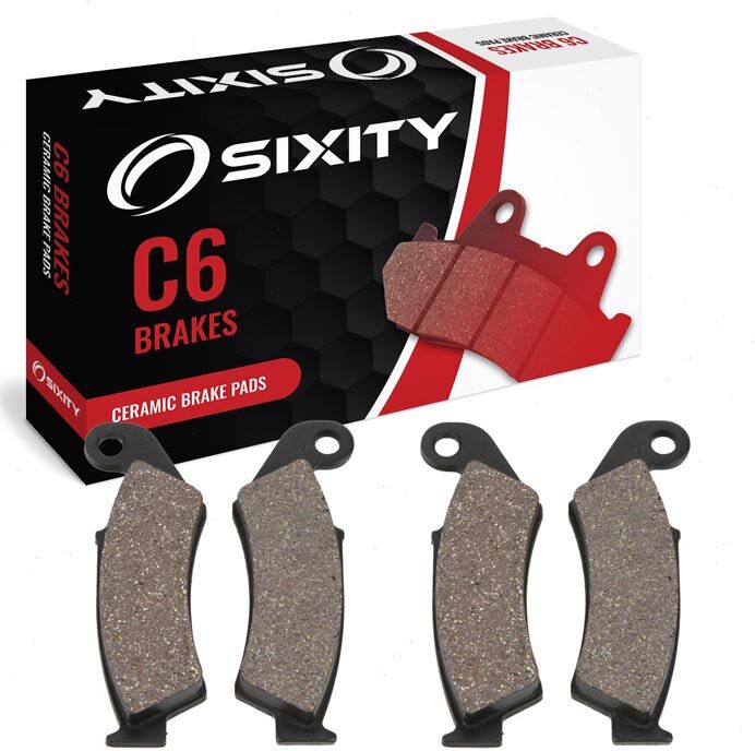 Sixity Ceramic Brake Pads FA143 FA143 Front + Rear Replacement Kit