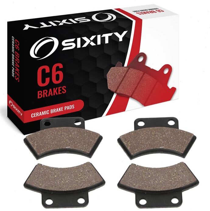 Sixity Ceramic Brake Pads FA232 FA232 Front + Rear Replacement Kit