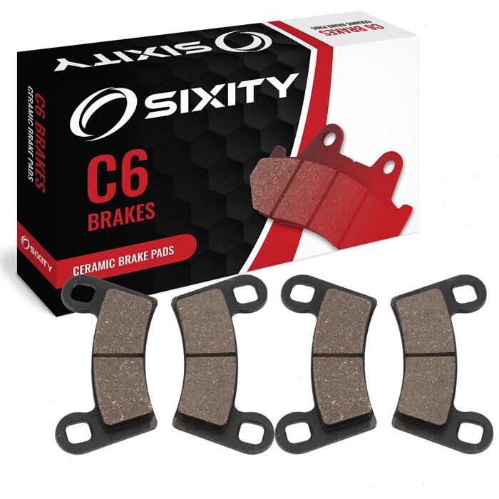 Sixity Ceramic Brake Pads FA473 FA473 Front + Rear Replacement Kit