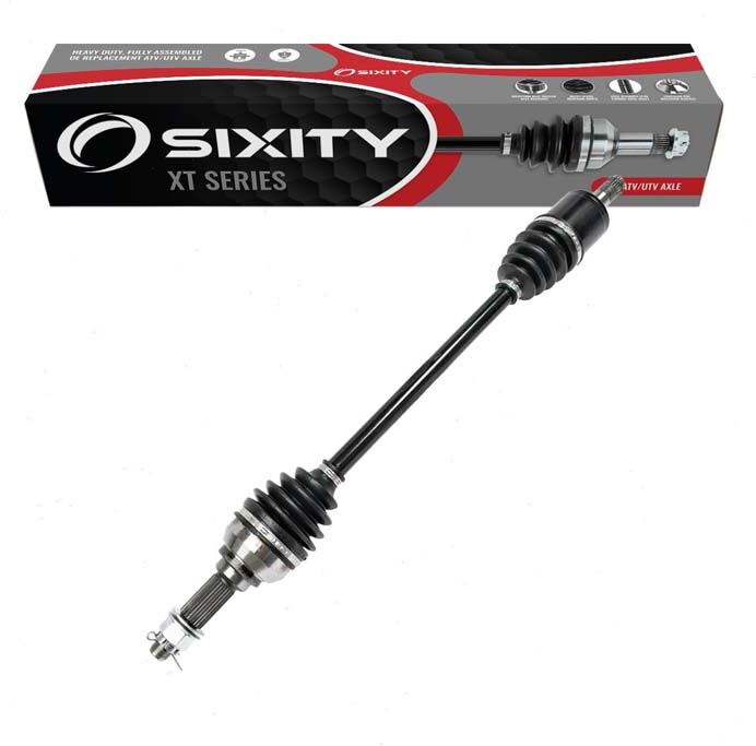 Sixity XT Front Left Axle for 2011-2020 John Deere Gator RSX 860E 860M XUV 550 S4 560 560E 590E 590i Power Steering 590M Special