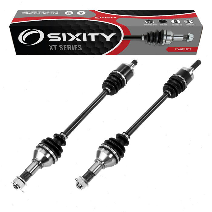 2 pc Sixity XT Front Left Right Axles for 2011-2020 Can-Am Commander 1000 LTD Mossy Oak Hunting Edition X XT 1000R DPS Limited 8