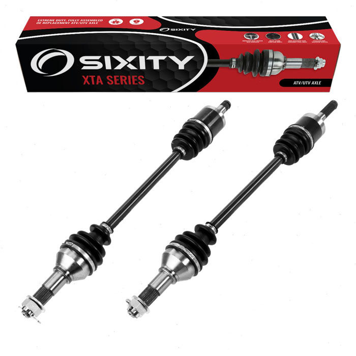 2 pc Sixity XTA Front Left Right Axles for 2011-2020 Can-Am Commander 1000 LTD Mossy Oak Hunting Edition X XT 1000R DPS Limited