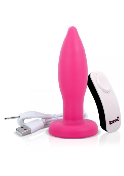 Screaming O My Secret Remote Vibrating Plug - Pink