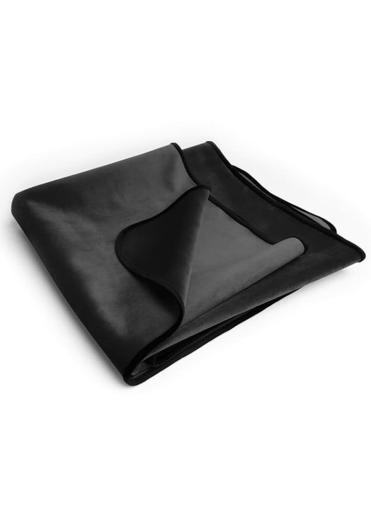 Liberator Fascinator Throw - Travel Size - Velvish - Black