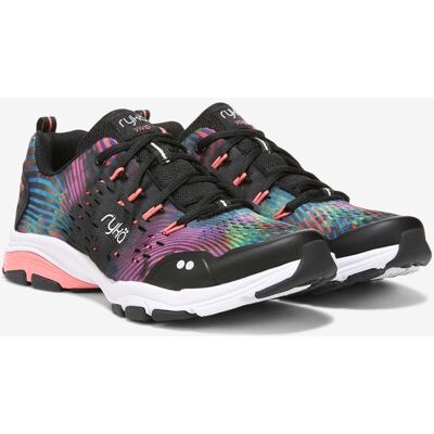 Ryka Vivid Rzx Training Sneakers Black Tie Dye Fabric/leather 10.0 M Arch Support, Lightweight Ryka Vivid Rzx Training Sneakers Black Tie Dye Fabric/leather 10.0 M Arch Support, Lightweight